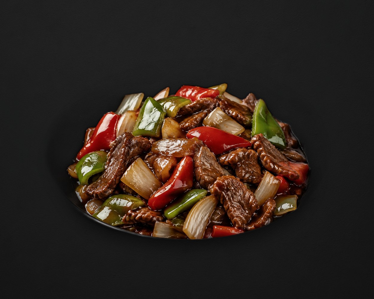 Wok aux poivrons