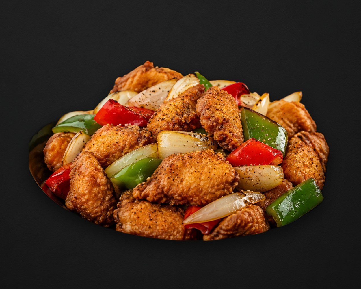 Wok grillé sel poivre 🌶